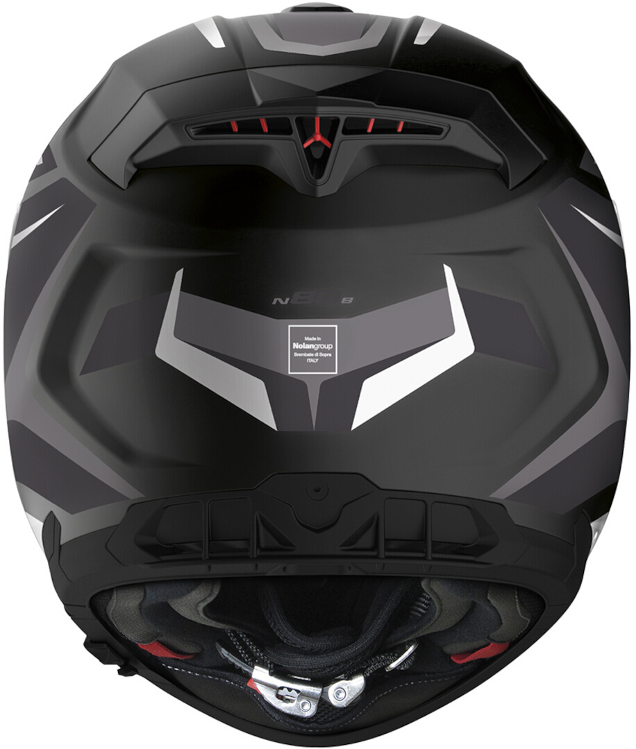Nolan N80-8 Rumble N-Com Casco nero opaco S (56) Figura 4