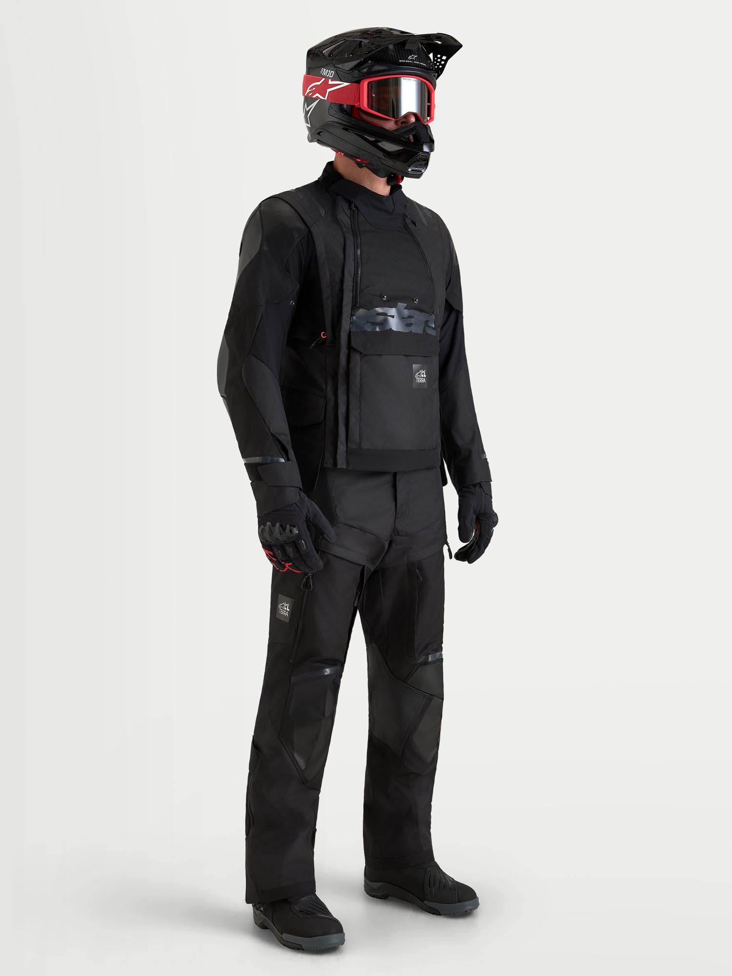 Alpinestars Harok V2 Drystar Veste textile moto imperméable noir 3XL Figure 6