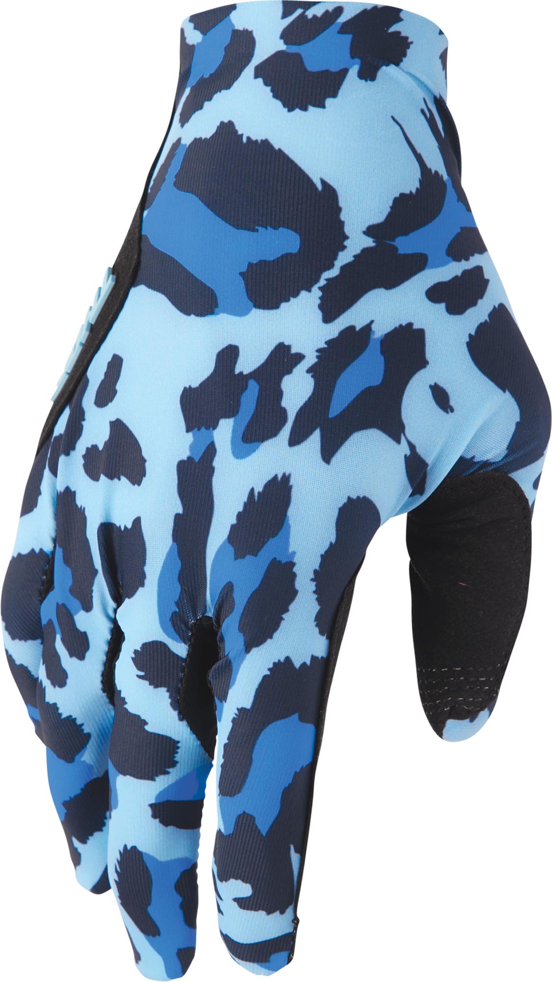 Thor Sportmode Cheetah Motocross handsker blå M Figur 1