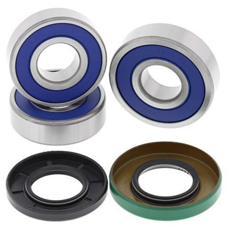 Alla bollar Yamaha XS750 / 750S / 750SE bakhjulslagersats Figur 1