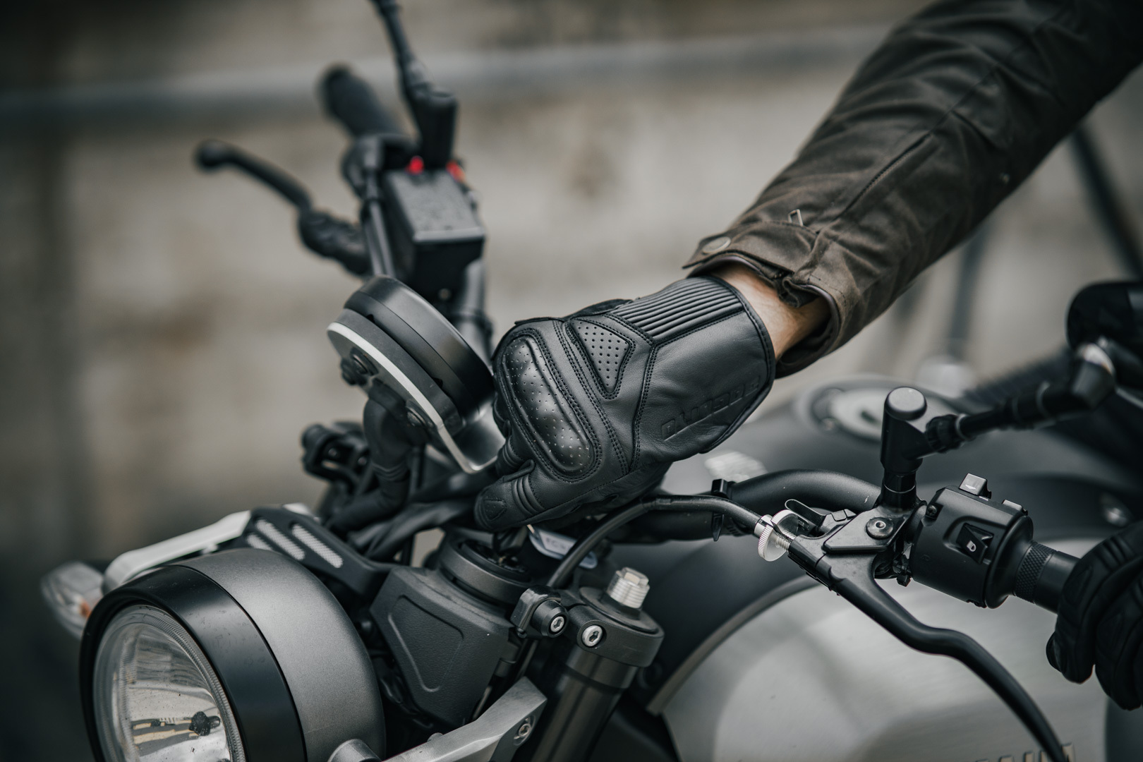 Bogotto Origin RT Motorradhandschuhe schwarz M Abbildung 6
