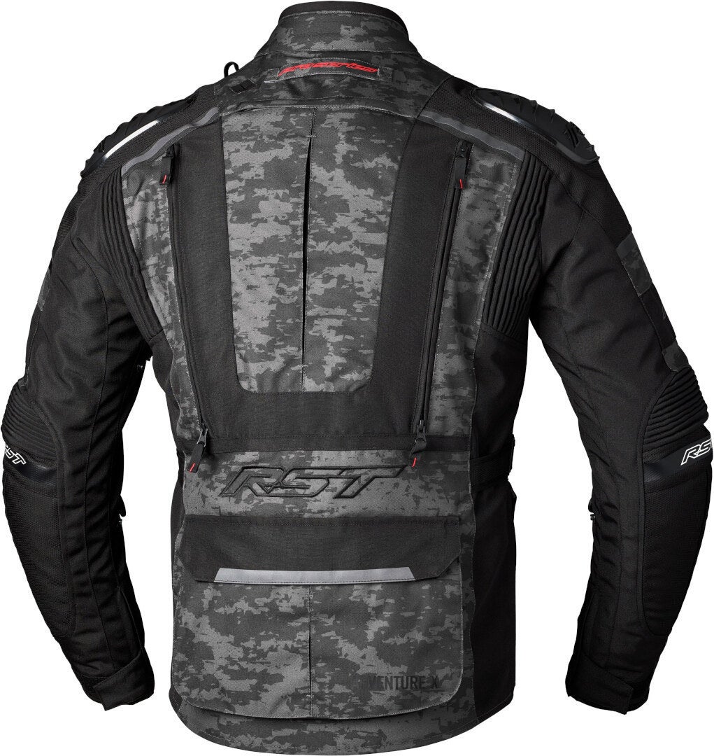 RST Pro Series Adventure-Xtreme Motorrad Textiljacke grau/camouflage XXL Abbildung 2