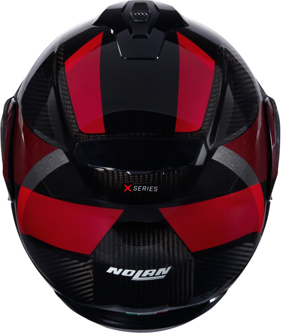 Nolan X-1005 Ultra Carbon Sportivo N-Com Casco nero/rosso XXL (64) Figura 2