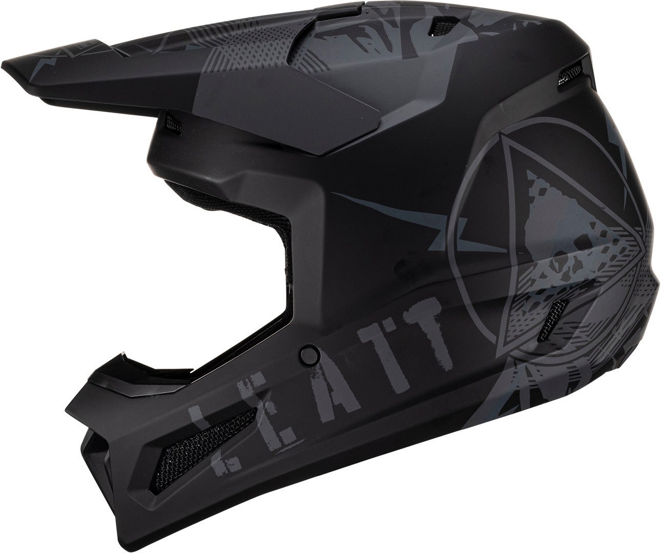 Leatt 2.5 Motocross Helm schwarz matt/grau M (57/58) Abbildung 4