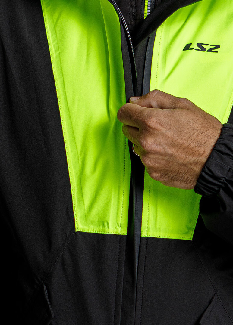 LS2 X-Rain Motorrad Regenjacke M/L Abbildung 4