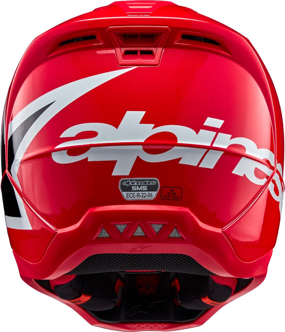 Alpinestars S-M5 Corp 2024 Casco Motocross rosso L (59/60) Figura 3