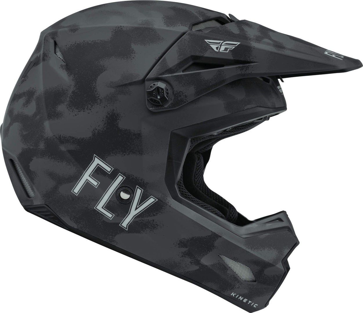 Fly Racing Kinetic S.E. Tactic Capacete de Motocross Artigo principal Figura 1