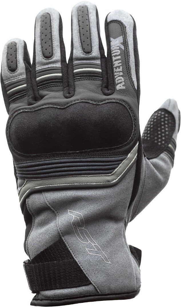 RST Adventure-X Motorcycle Gloves grey/black 2XL Figure 1