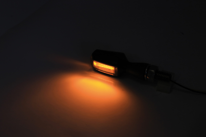 HIGHSIDER Smart Block LED-indikatorhus Svart / Objektiv Rökt (Par), Fram och Bak Figur 4
