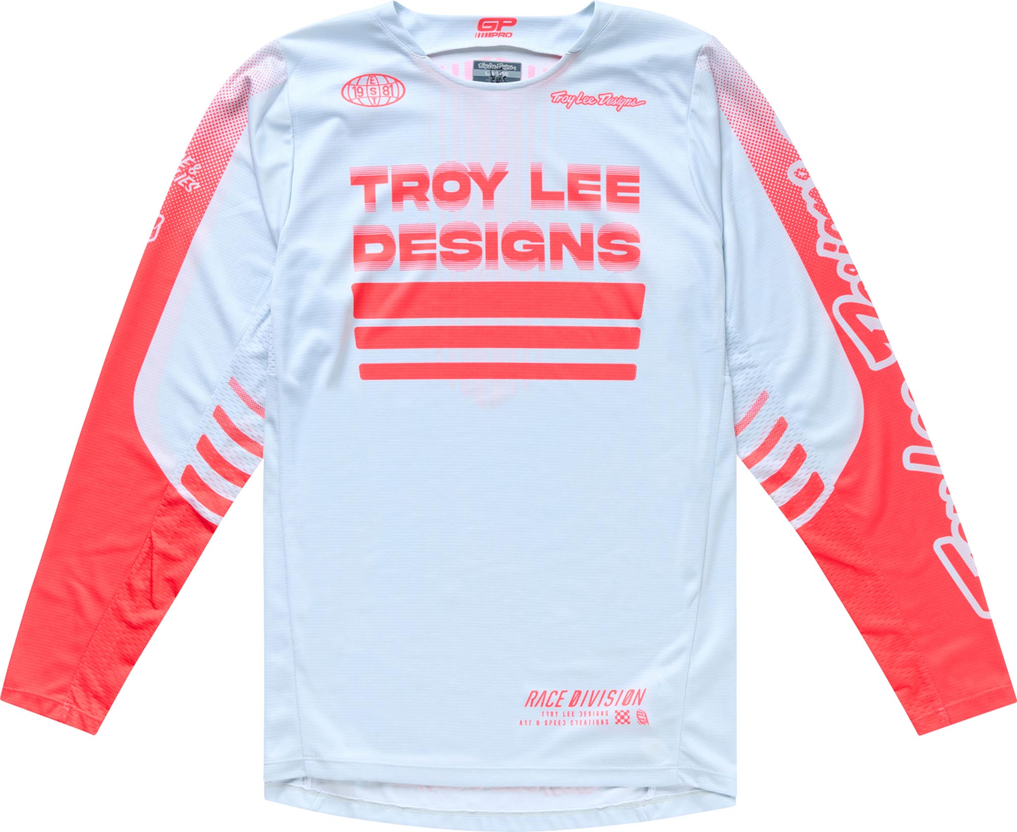 Troy Lee Designs GP Pro Segment Motokrosový dres šedá/červená XL Obrázek 1