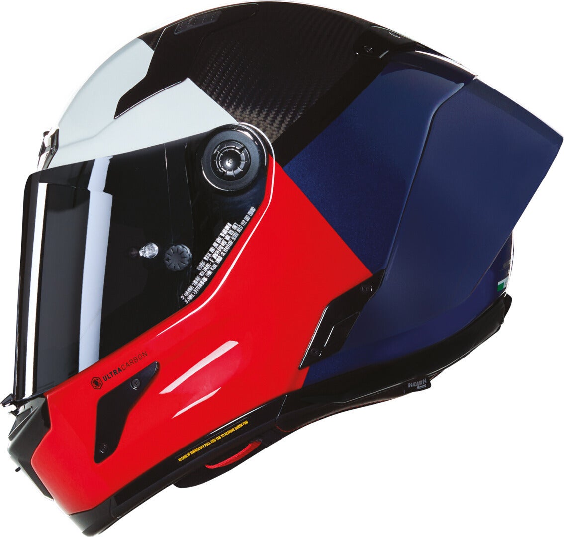 Nolan X-804 RS Ultra Carbon Blocco Casco rosso/blu L (60) Figura 4