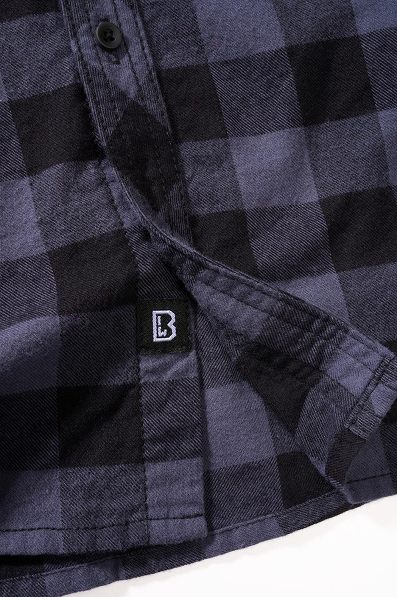 Brandit Check Camiseta infantil negro/gris 146-152 Figura 3
