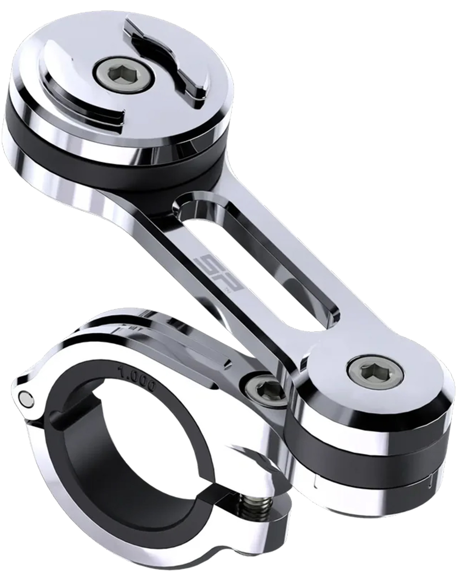 SP Connect Moto Pro Chrome Smartphone Mount Figure 1
