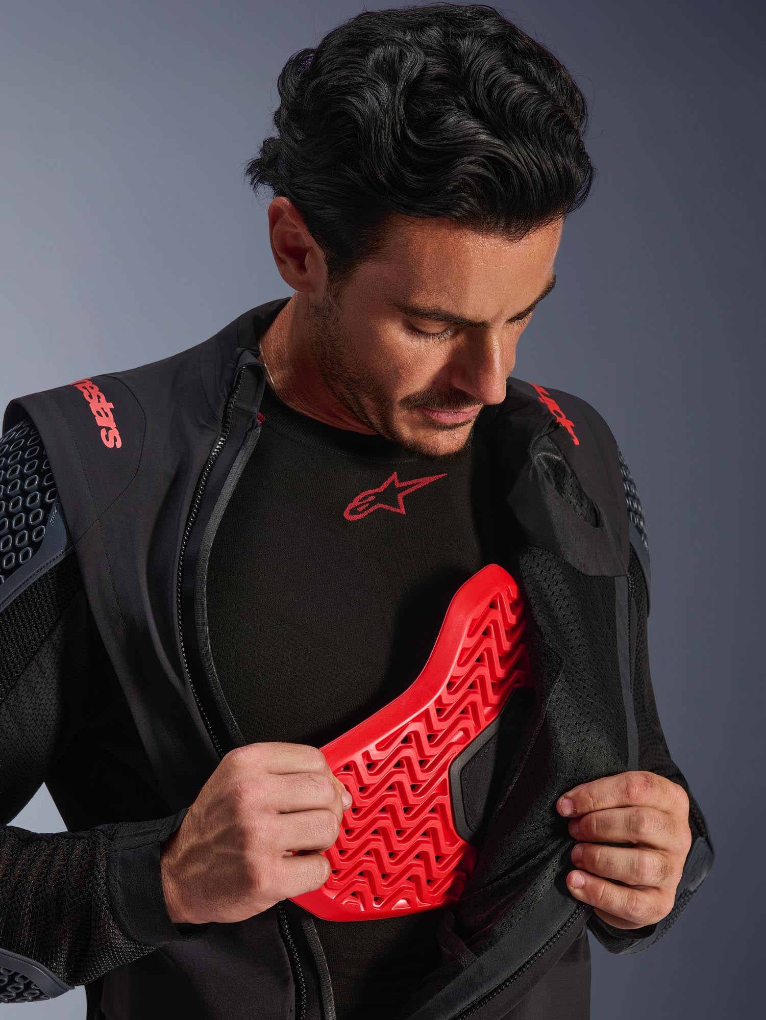 Alpinestars Harok Pro Drystar XF vanntett motorsykkel tekstiljakke Svart L Figur 12