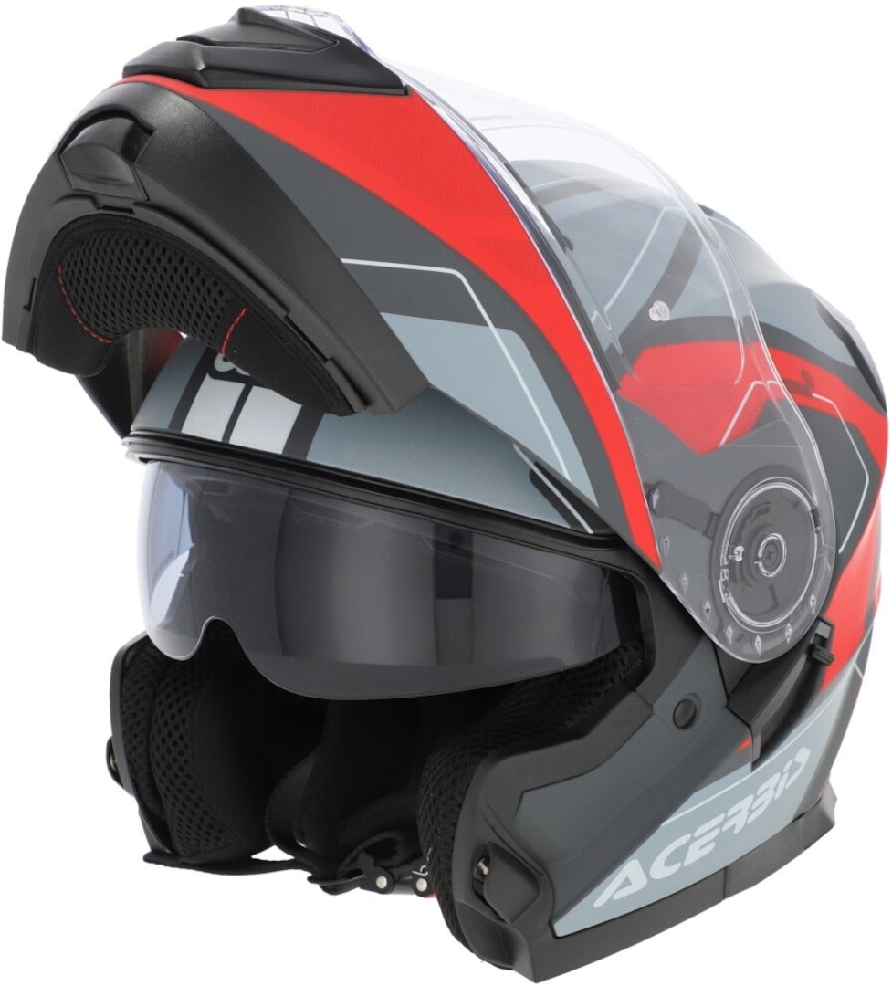 Acerbis Serel Graphic Klapphelm grau/rot matt L (59/60) Abbildung 3