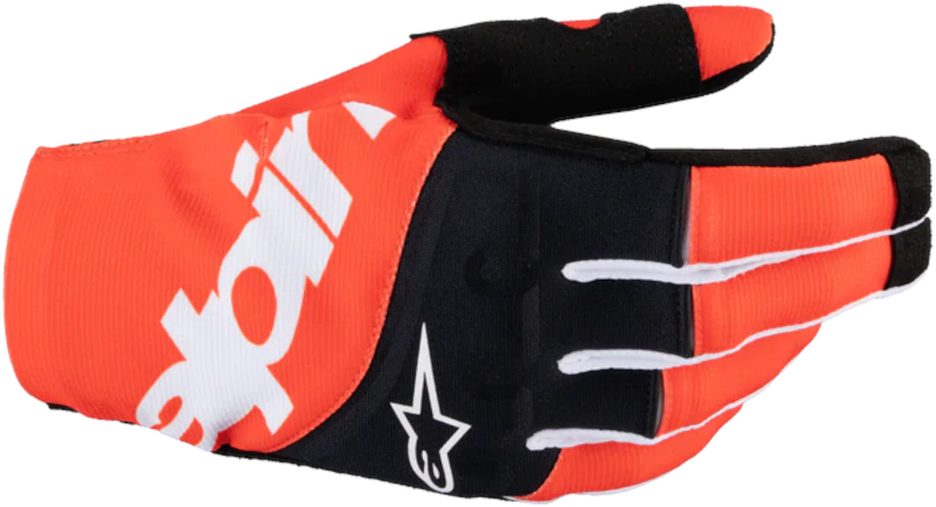 Alpinestars Techstar Mănuși de motocross Negru/Portocaliu S Figura 1
