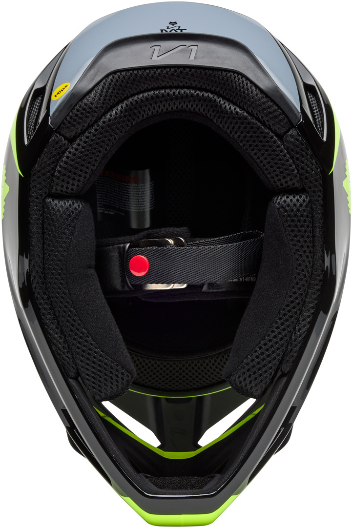 FOX V1 Flow MIPS Casco da motocross nero/giallo S (55/56) Figura 2