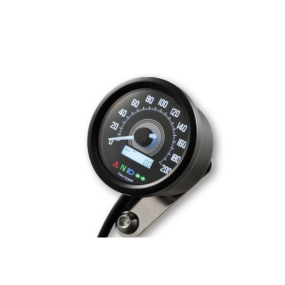 DAYTONA Corp. VELONA 2, Digitaler Tachometer mit Halter, Ø 60 mm 200公里/小时 图1