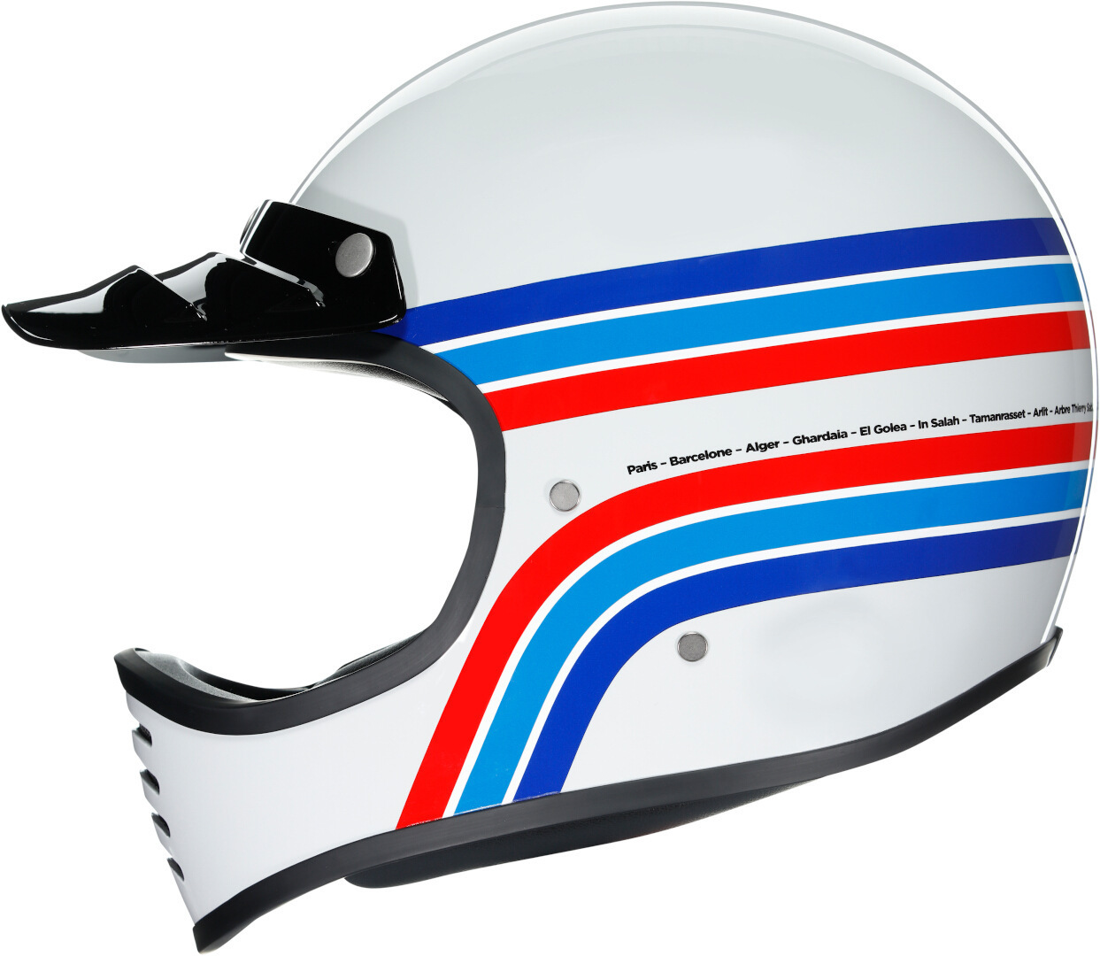 AGV Legends X101 Dakar 87 Casco bianco/rosso/blu M (57/58) Figura 4