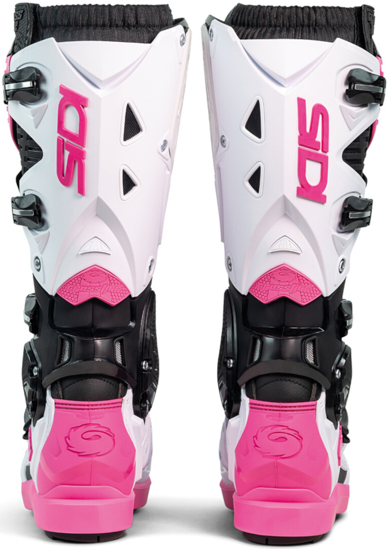 Sidi Crossfire 3 SRS Bottes Motocross noir/blanc/rose 45 Figure 2