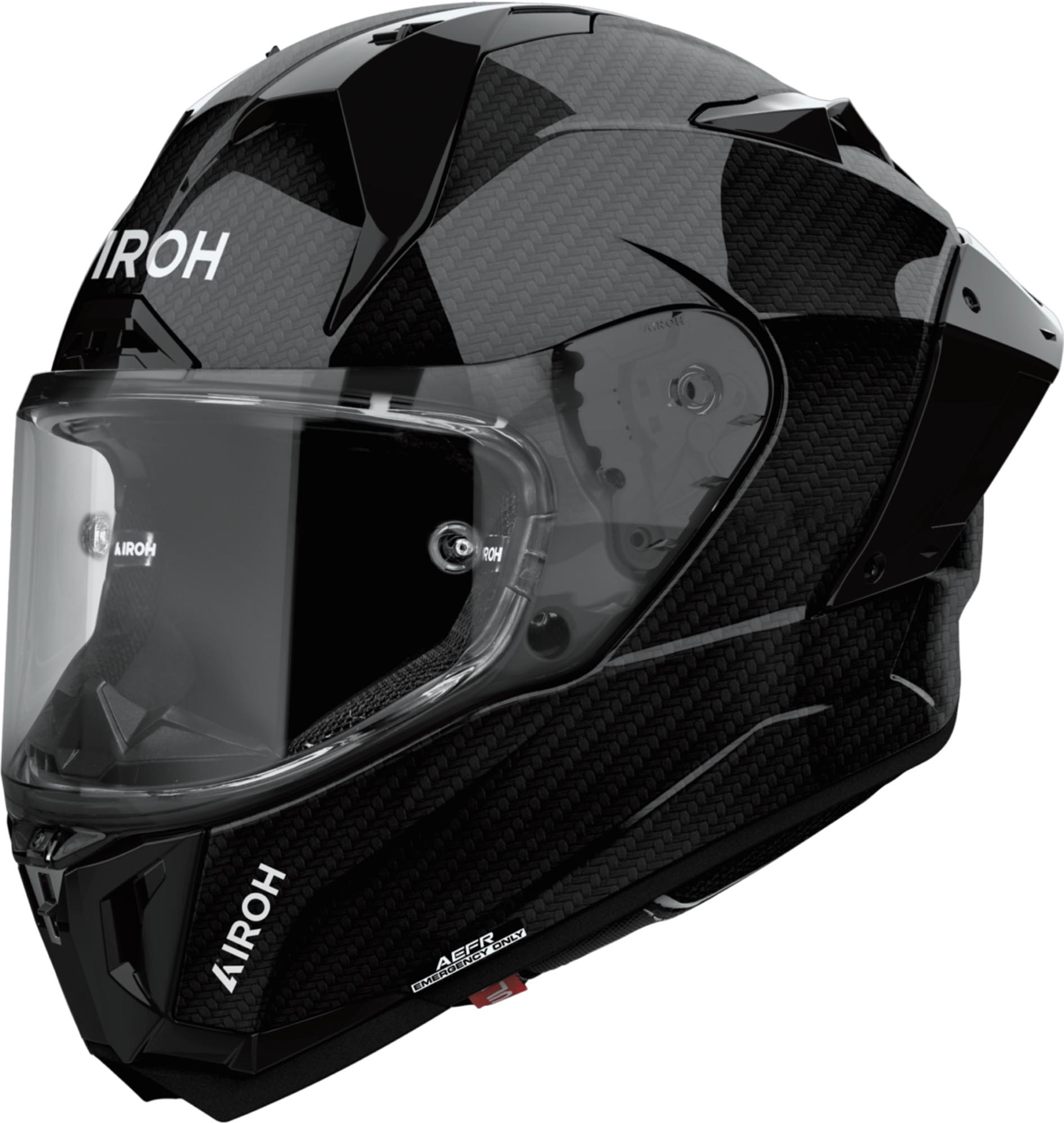 Airoh GP 800 Color Carbon Přilba černá S (55/56) Obrázek 1
