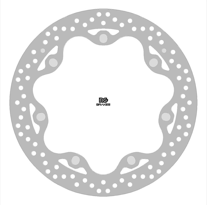DISC DE FRÂNĂ NG Frâne NG Disc de frână fixă rotundă Figura 2