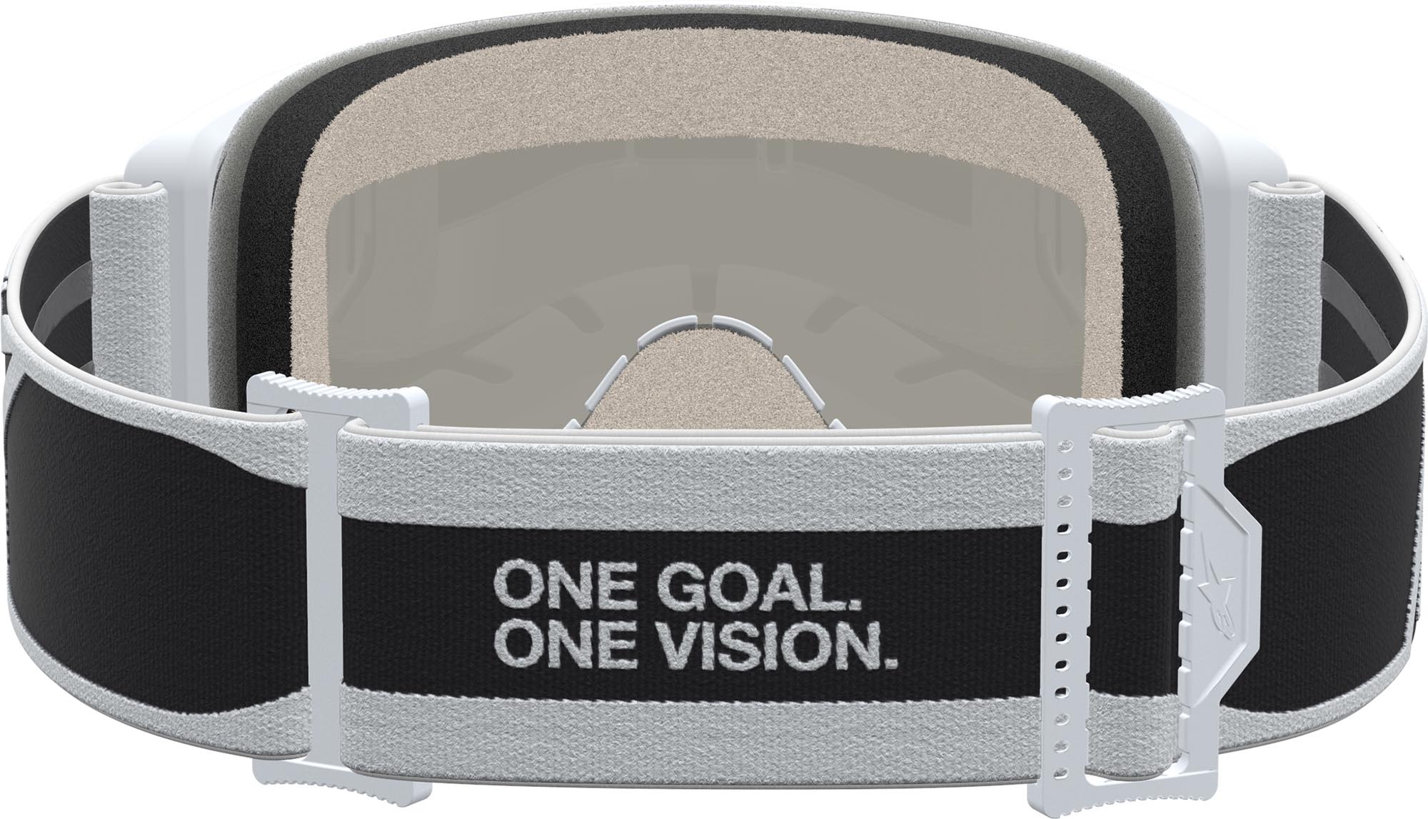 Alpinestars Vision 5 Rora Mirror Lunettes de motocross Noir/Blanc Figure 2