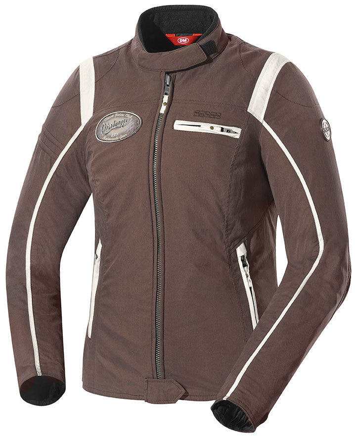 IXS Ridley Veste Textile Mesdames Marron/blanc M Figure 1