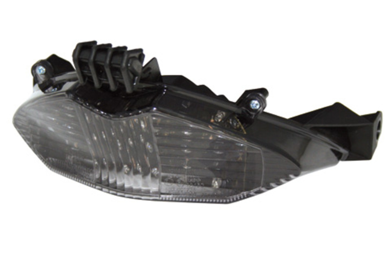 HIGHSIDER smart LED Baklykta Svart Suzuki Stil, E-Godkänd (1st) Figur 2