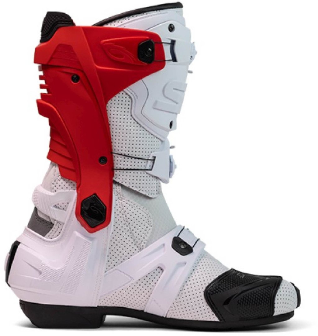 Sidi Rex Air Motorlaarzen wit/rood 46 Figuur 4