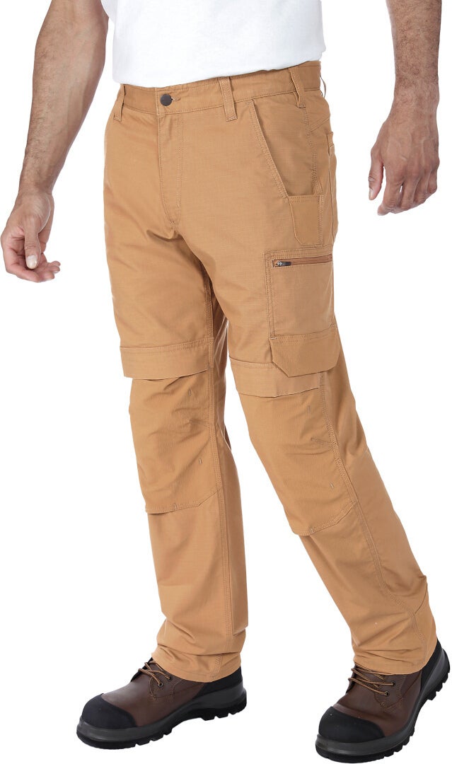 Carhartt Steel Rugged Flex Relaxed Fit Ripstop Double Front Utility Multi Pocket Work Hose braun 42/32 Abbildung 7