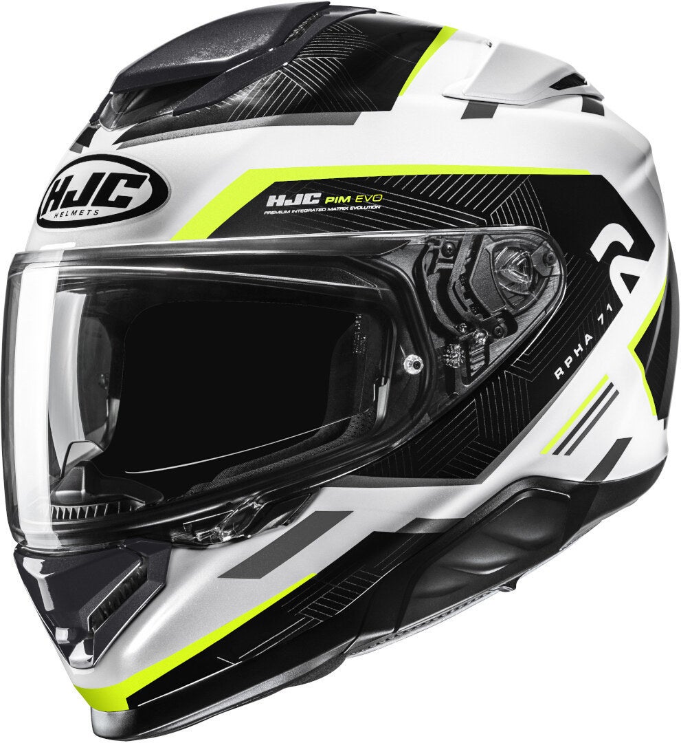 HJC RPHA 71 Ellon Casco bianco/nero/giallo XL (60/61) Figura 1