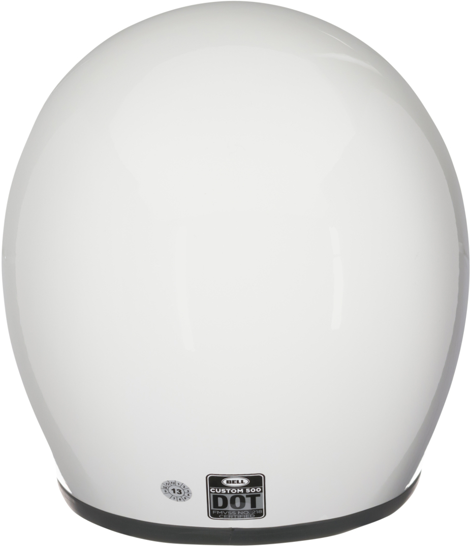 Bell Custom 500 DLX Solid Capacete Jet Branco L (59/60) Figura 4