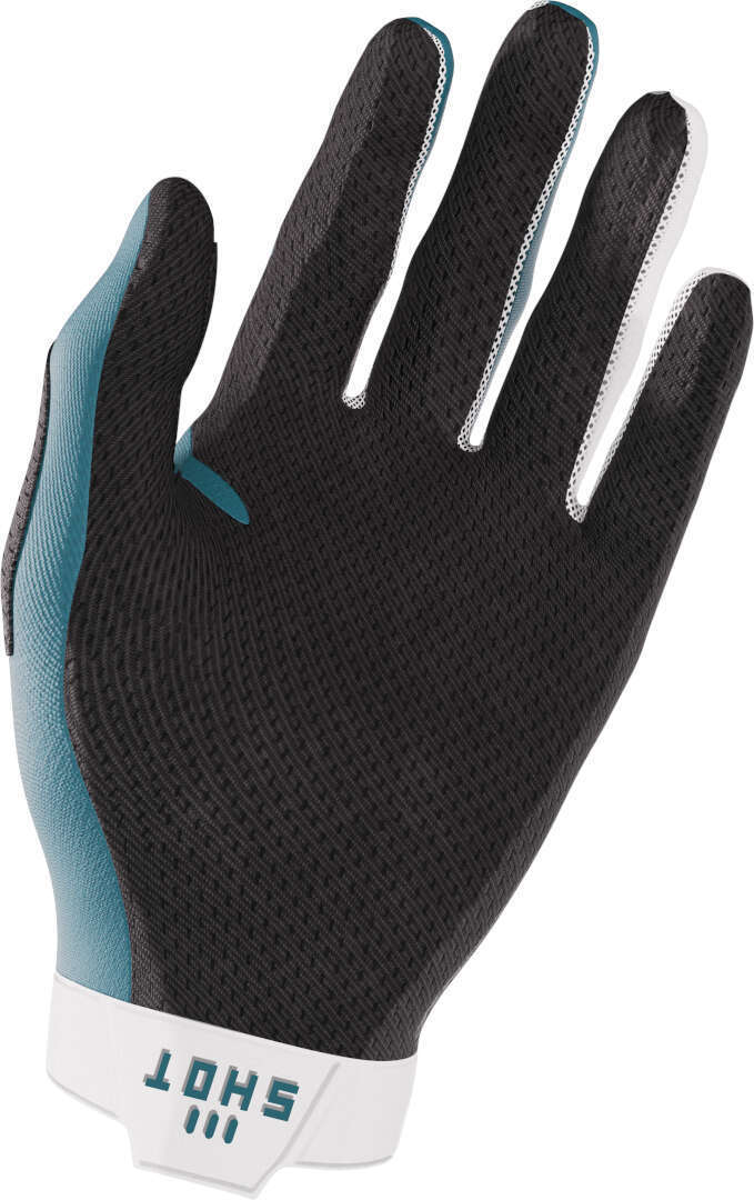Shot Lite Motocross Gloves blue/yellow 11 Figure 2