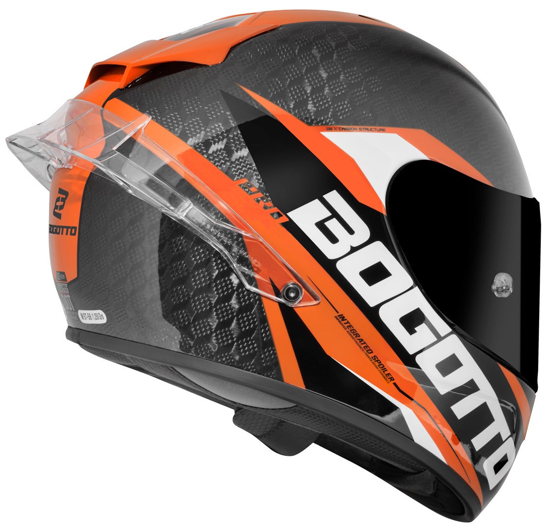 Bogotto FF104 SPN Helm orange/schwarz S Abbildung 2