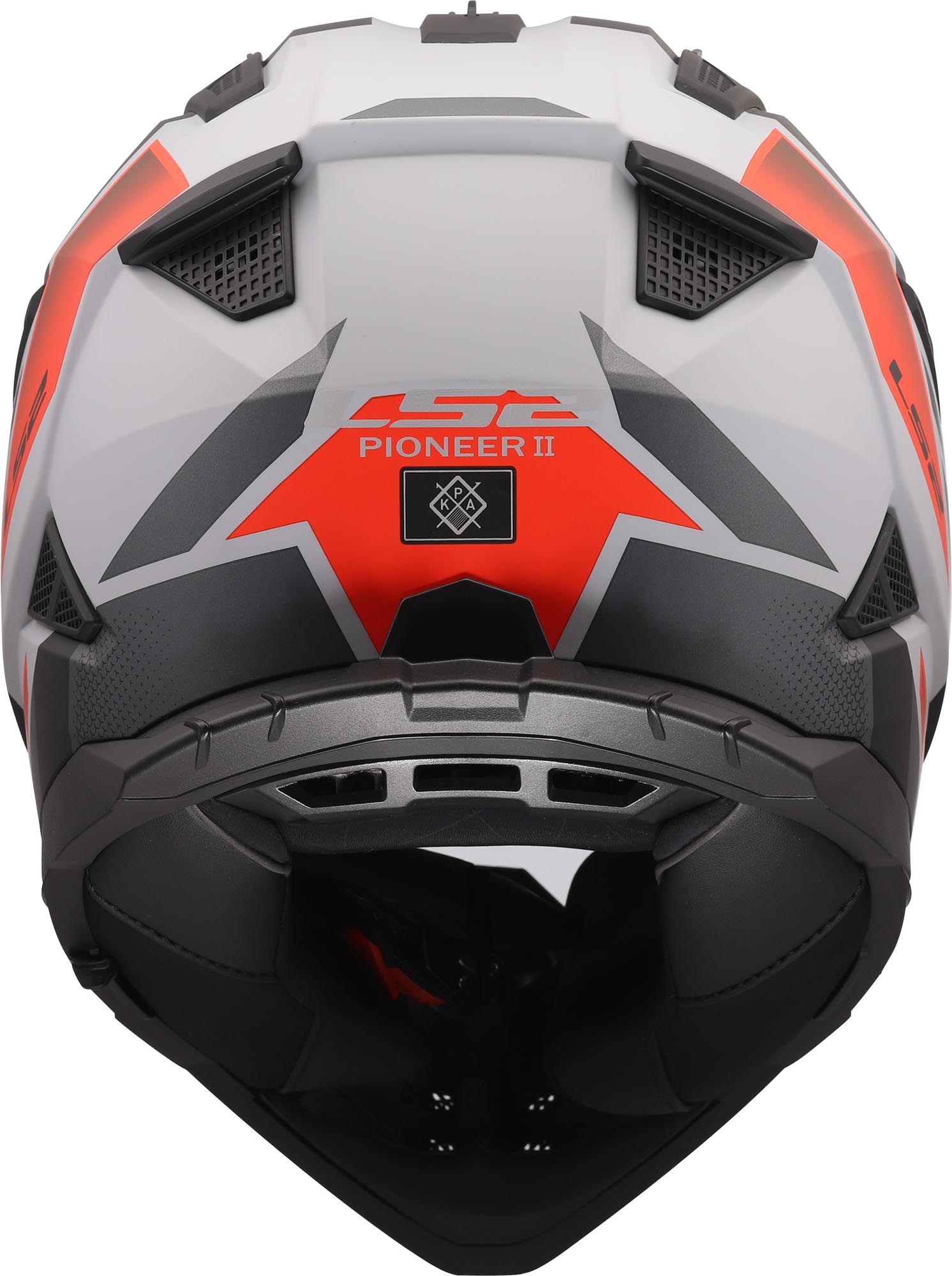Side view of LS2 MX702 Pioneer II Block Enduro Helmet