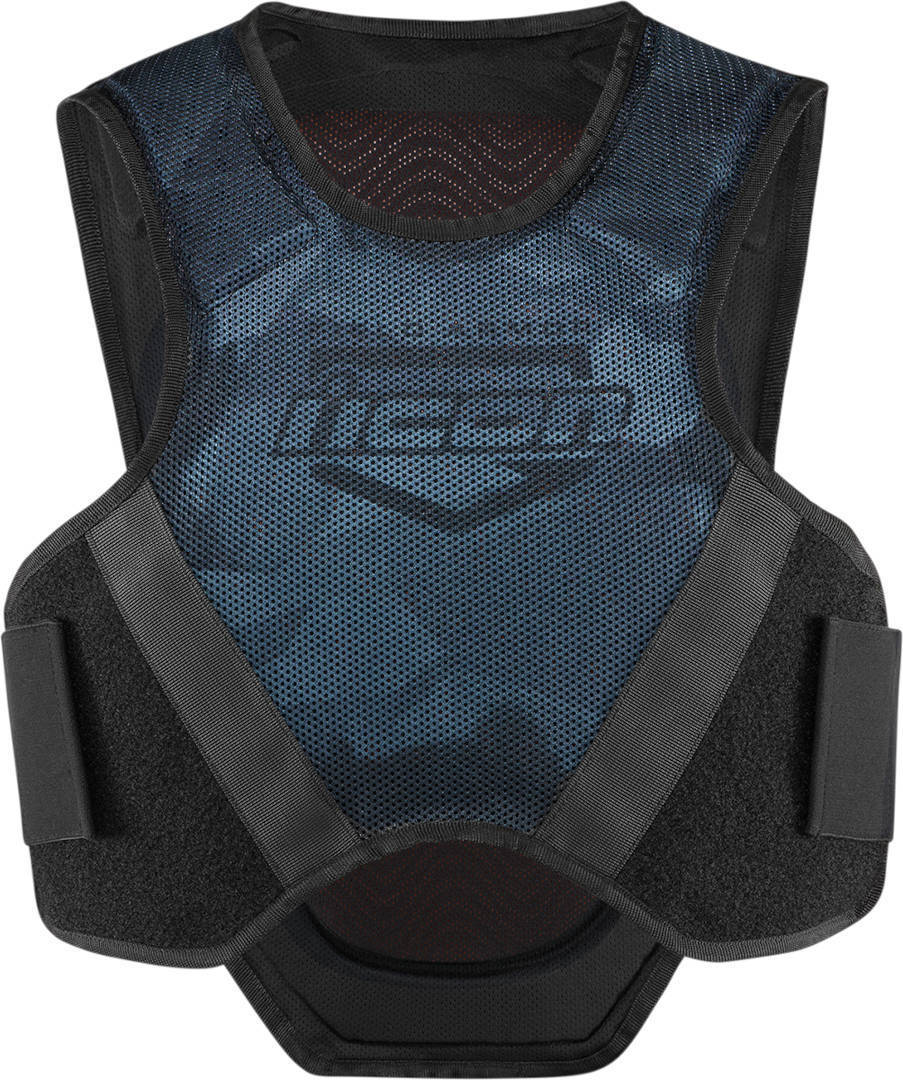 Icon Field Armor Softcore Vestă de protecție Negru/Albastru XL/XXL Figura 1