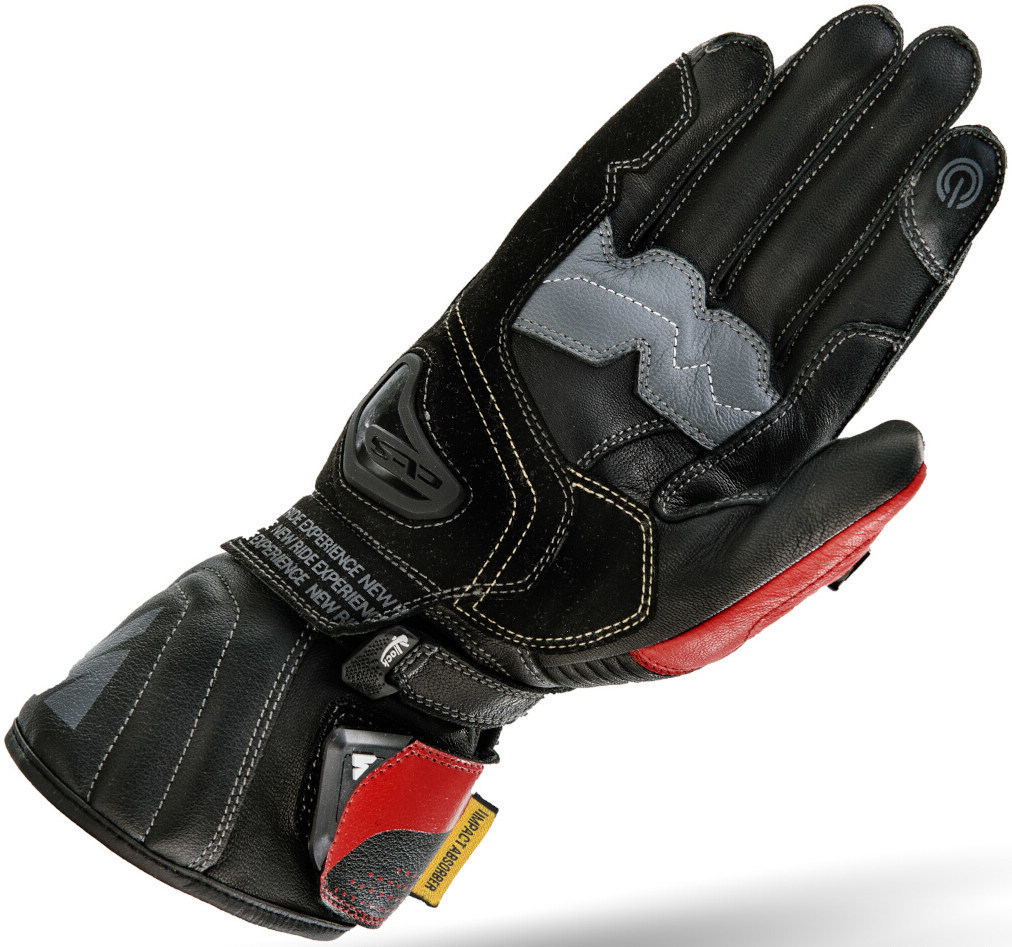 SHIMA STR-2 Mănuși de motocicletă Negru/Roșu S Figura 2