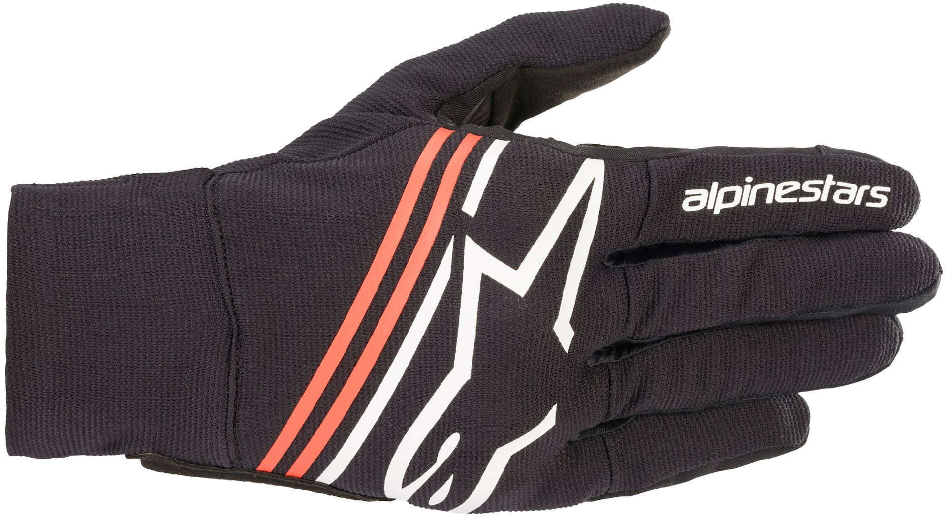 Alpinestars Reef Motorhandschoenen zwart/wit/rood M Figuur 1