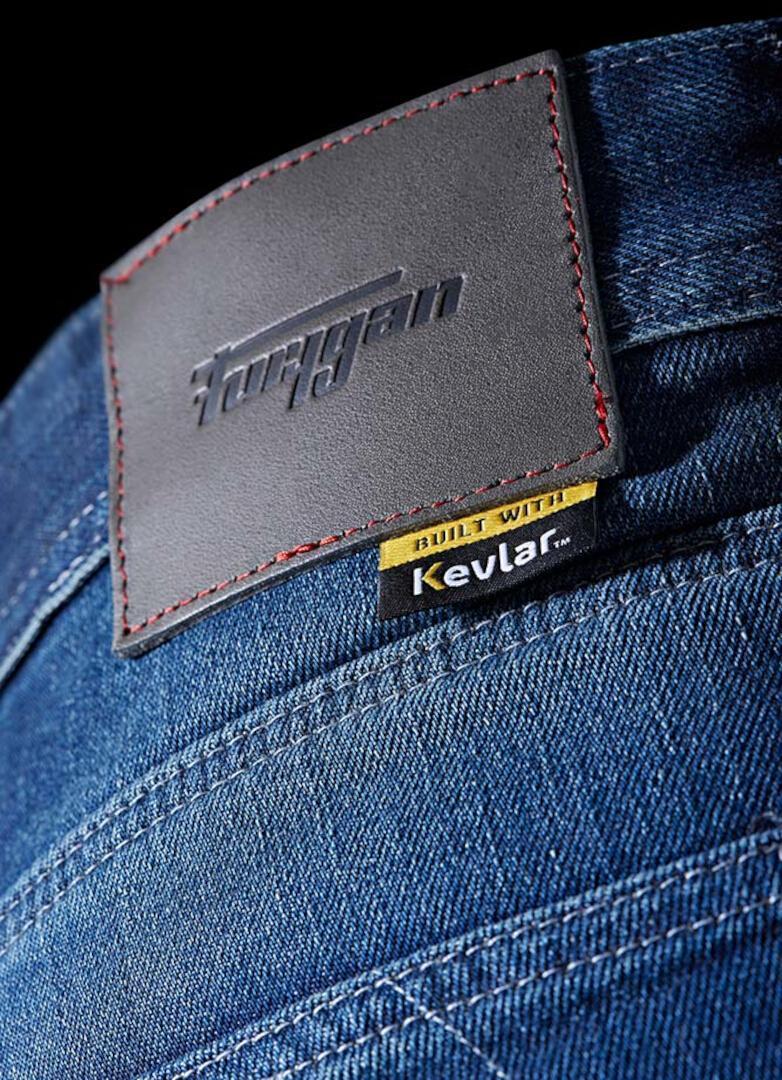 Furygan D12 X Kevlar Straight Jeans da moto blu 30/32 Figura 9