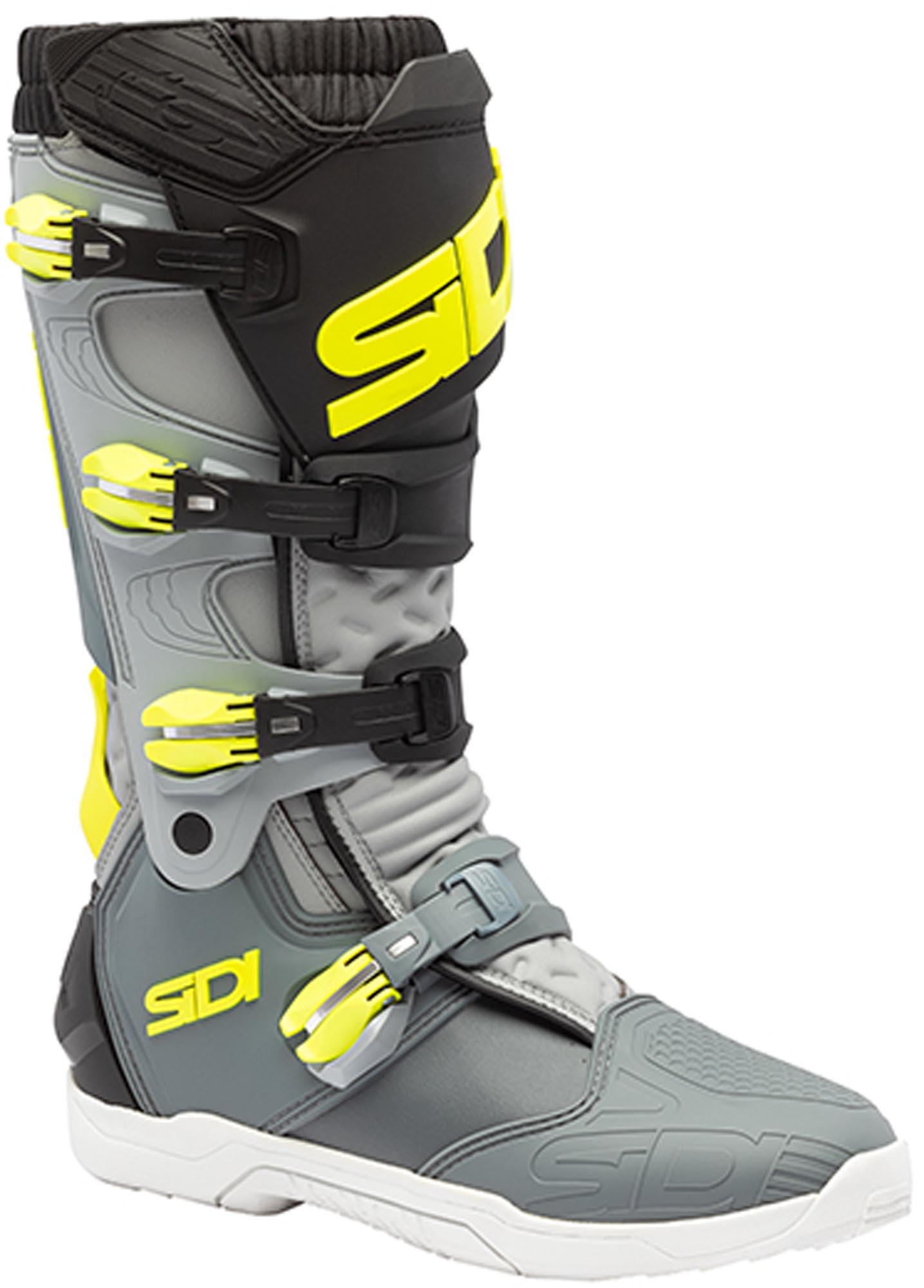 Sidi XPower SC Motocross Boots grey/yellow 49 Figure 4