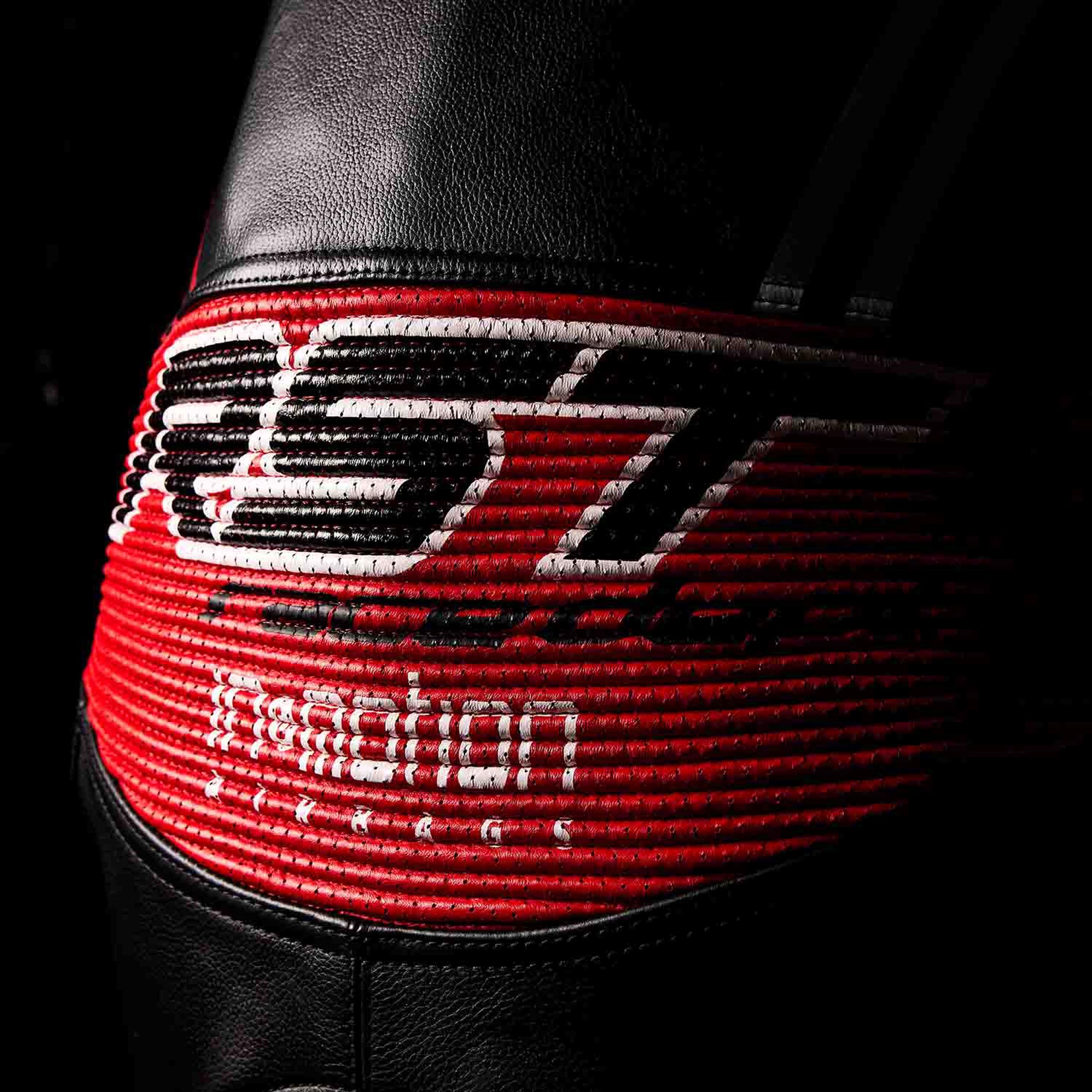 RST Race Dept V4.2 D3O Airbag geperforeerd eendelig leren motorfietspak zwart/rood/wit 58 Figuur 5