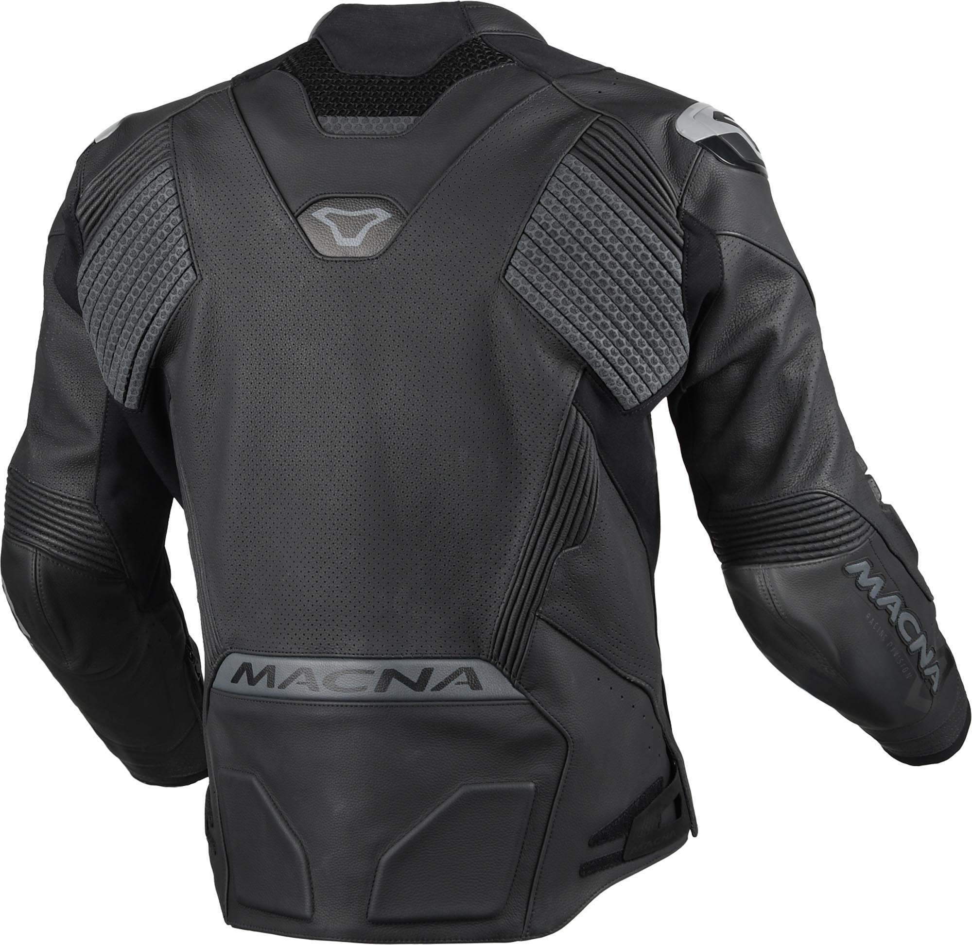 Macna Blitz Motorcycle Leather Jacket black 58 Figure 2