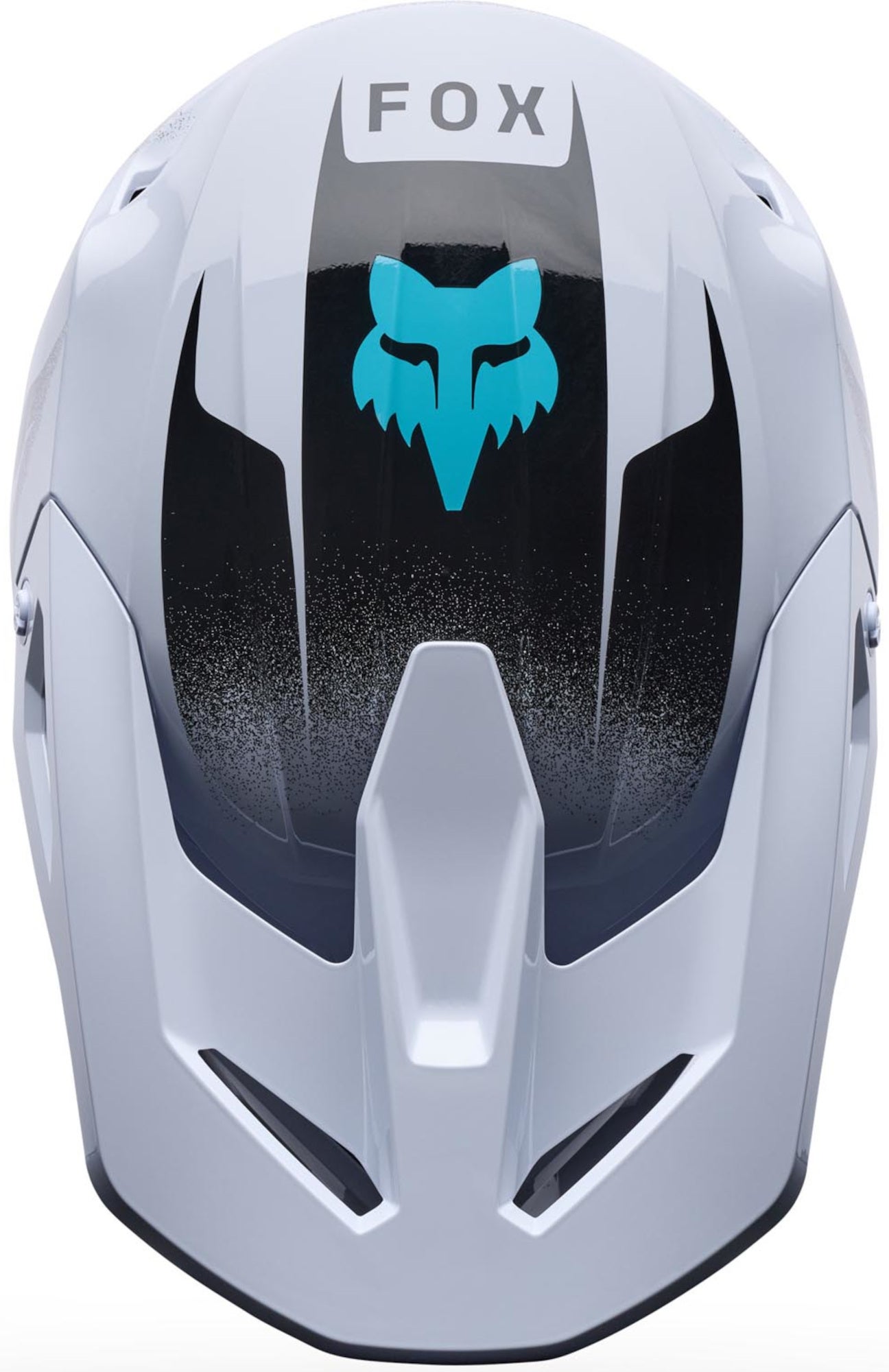 FOX V1 Clutch Casque de motocross Blanc/Noir S (55/56) Figure 5
