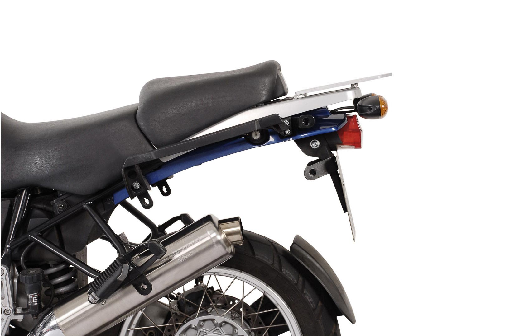 Sistem de carcasă din aluminiu SW-Motech TRAX ADV - Argintiu. 37/45 l. BMW R 1100 / 1150 GS. Figura 3