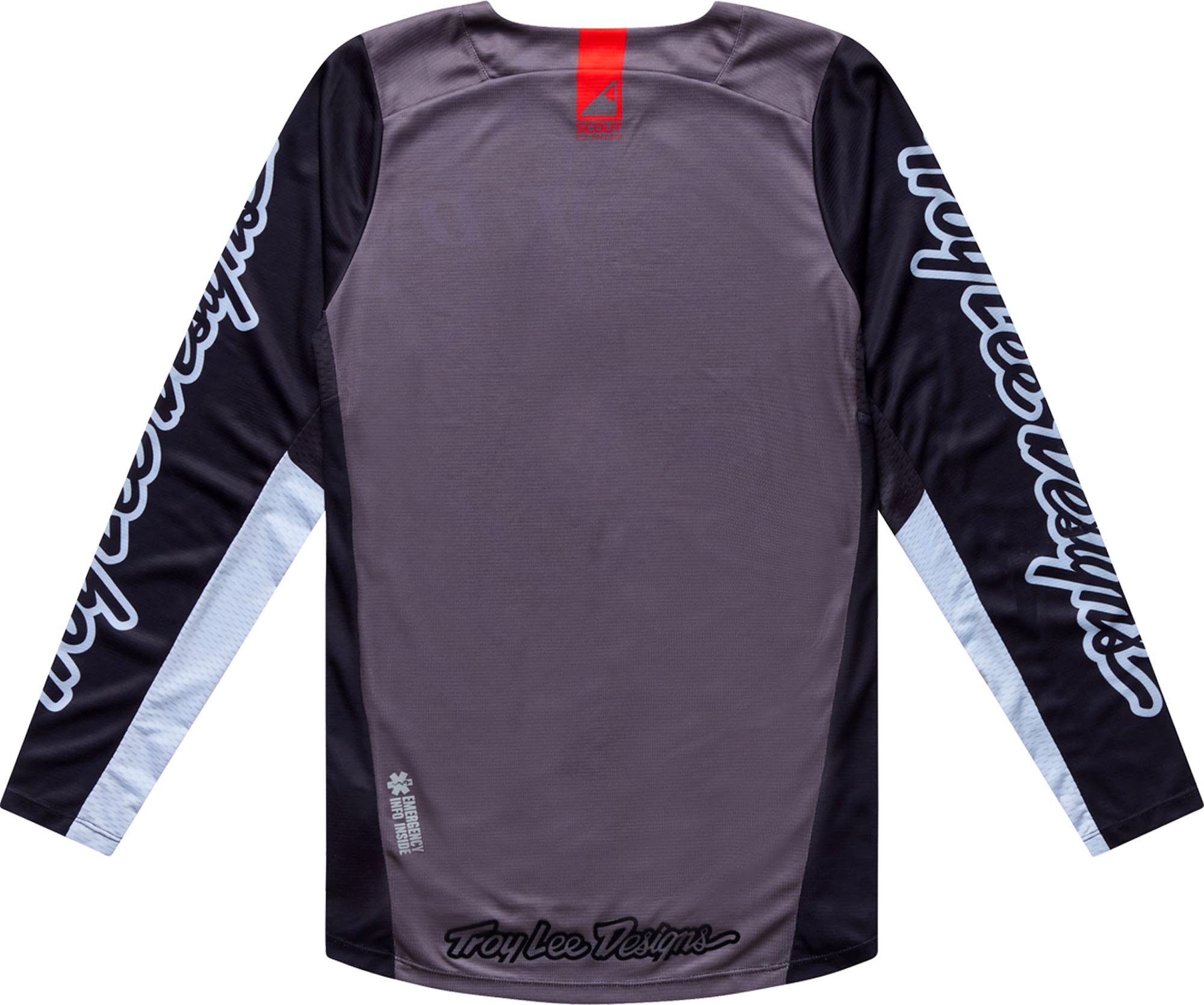 Troy Lee Designs Scout GP Pro Winged Мотокрос фланелка черно XL Фигура 2