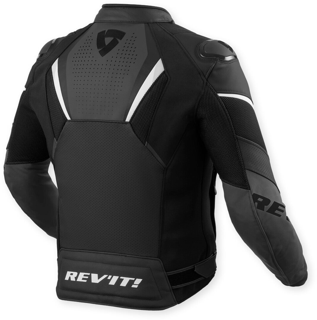 Revit Automate perforated Motorcycle Leather Jacket black 52 Figure 2