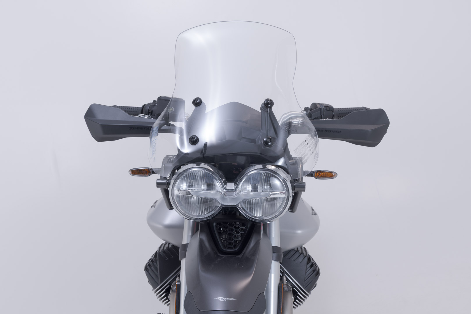 Kit SW-Motech Sport de protecție de mână - Negru. Moto Guzzi V85 TT (19-) / Travel (19-). Figura 2