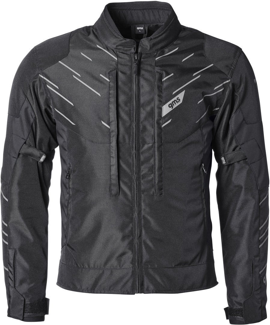 GMS Kasai waterproof Motorcycle Textile Jacket black 5XL Figure 1