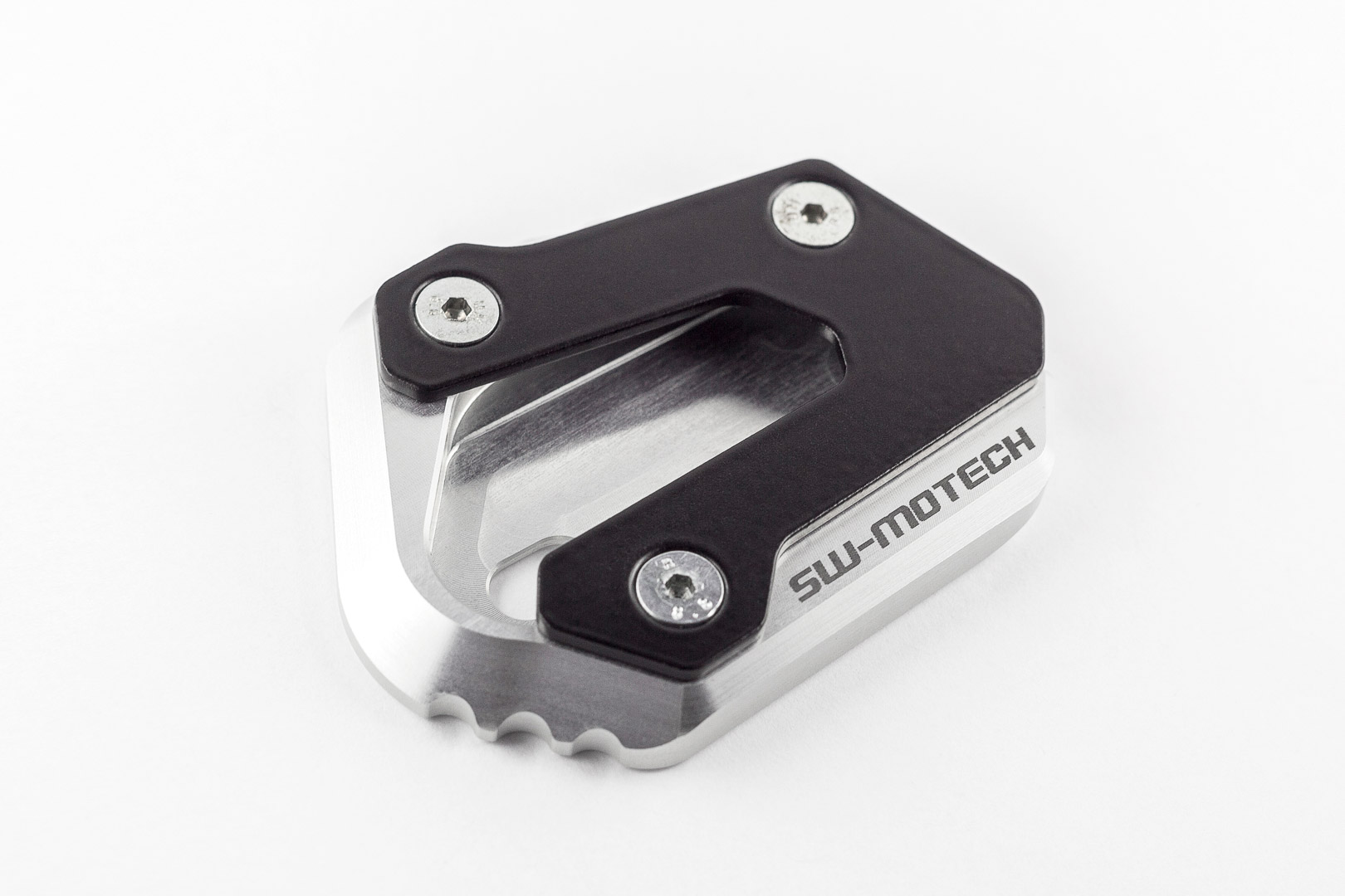 Extensie SW-Motech pentru piciorul lateral - Negru/argintiu. Suzuki DL 650 (04-) / XT (11-). Figura 1